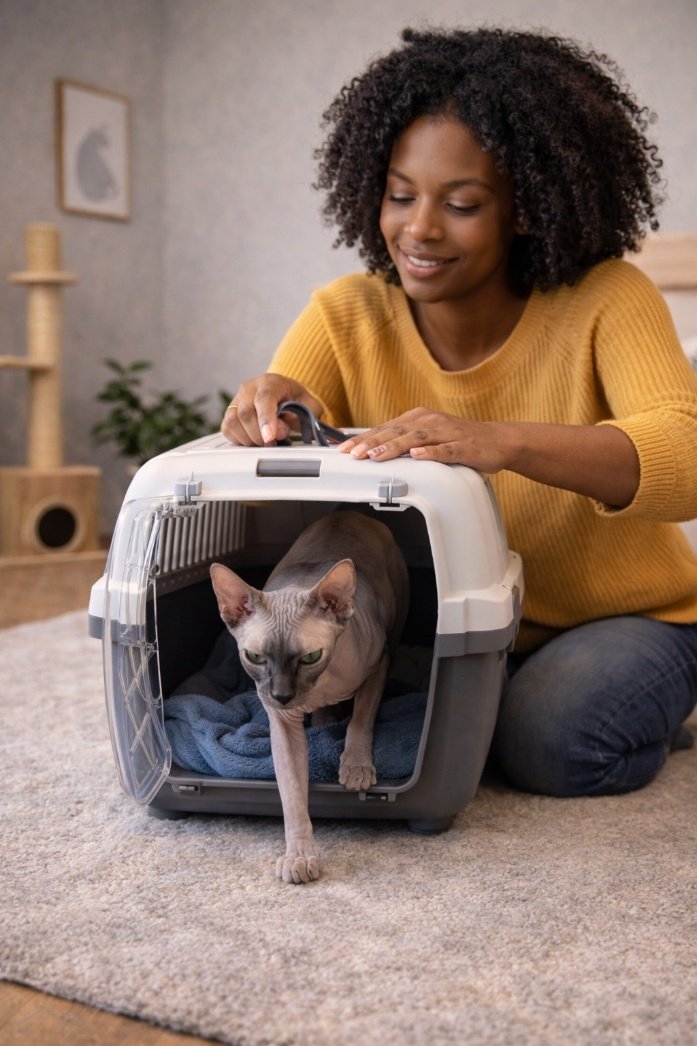 Homem com gato no colo O conteúdo gerado por IA pode estar incorreto.