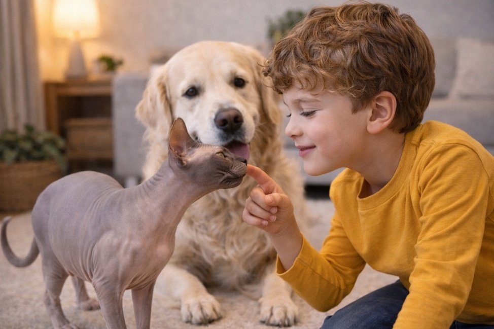 Pessoa com cachorro no colo O conteúdo gerado por IA pode estar incorreto.