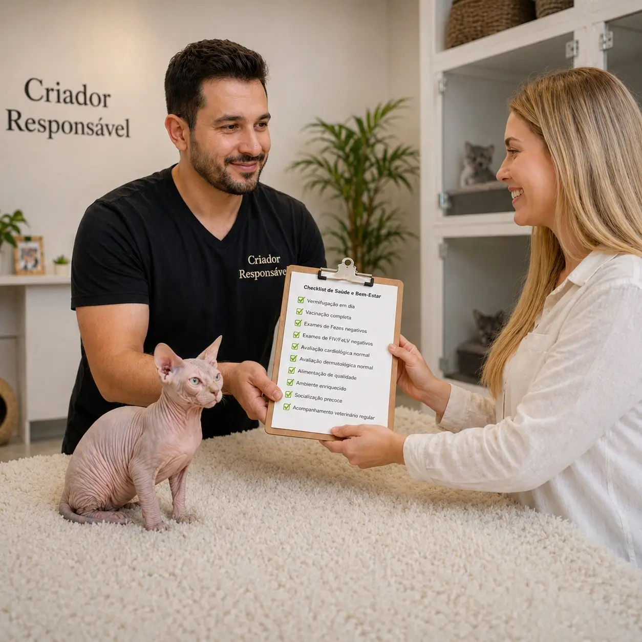 Compara&ccedil;&atilde;o entre gatil respons&aacute;vel e vendedores sem crit&eacute;rio - Gatis e Gatis