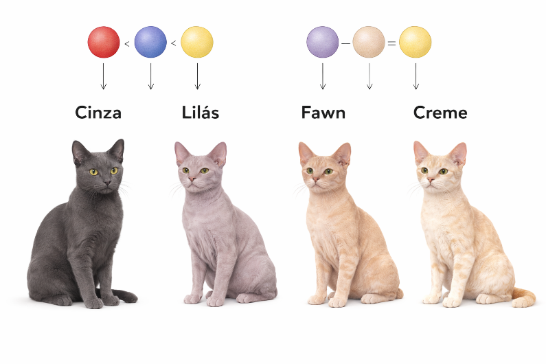 Gato cinza e laranja em fundo branco O conteúdo gerado por IA pode estar incorreto.